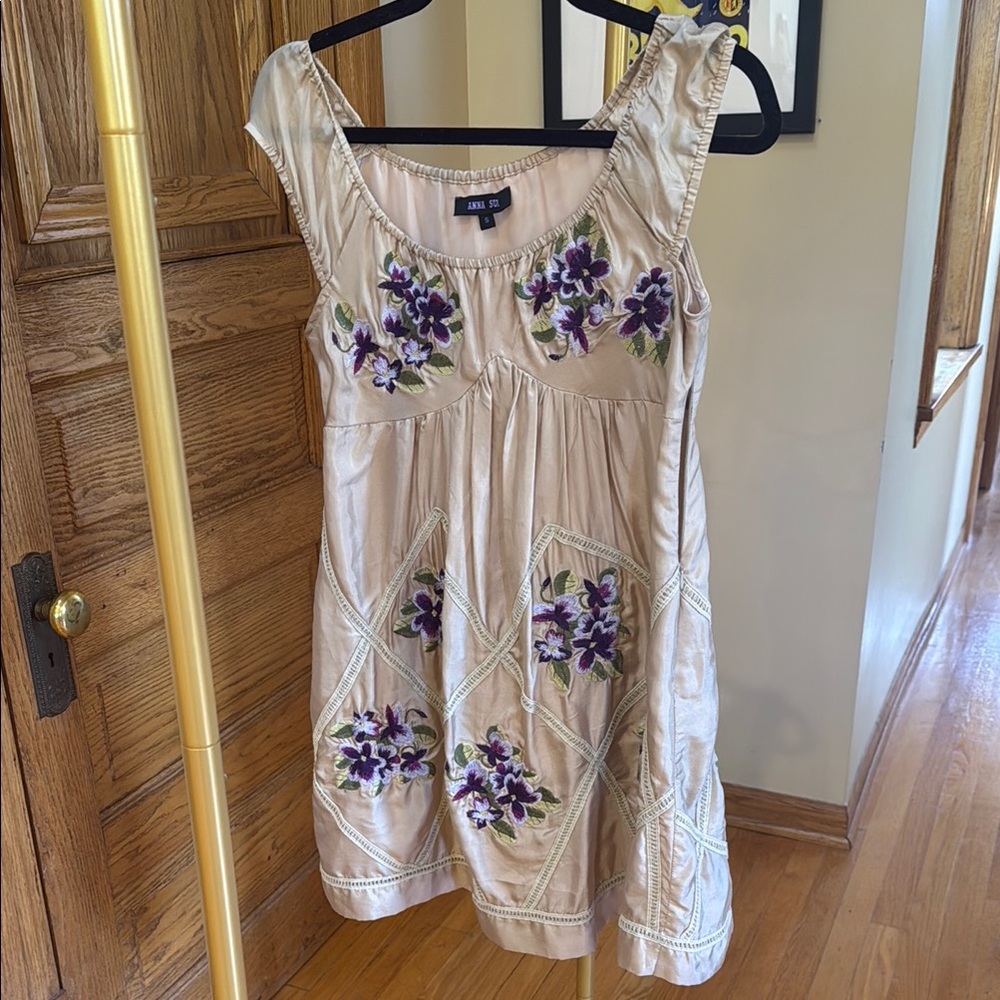 Floral Embroidered Dress